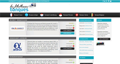 Desktop Screenshot of lesmeilleuresbanques.com