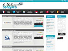 Tablet Screenshot of lesmeilleuresbanques.com